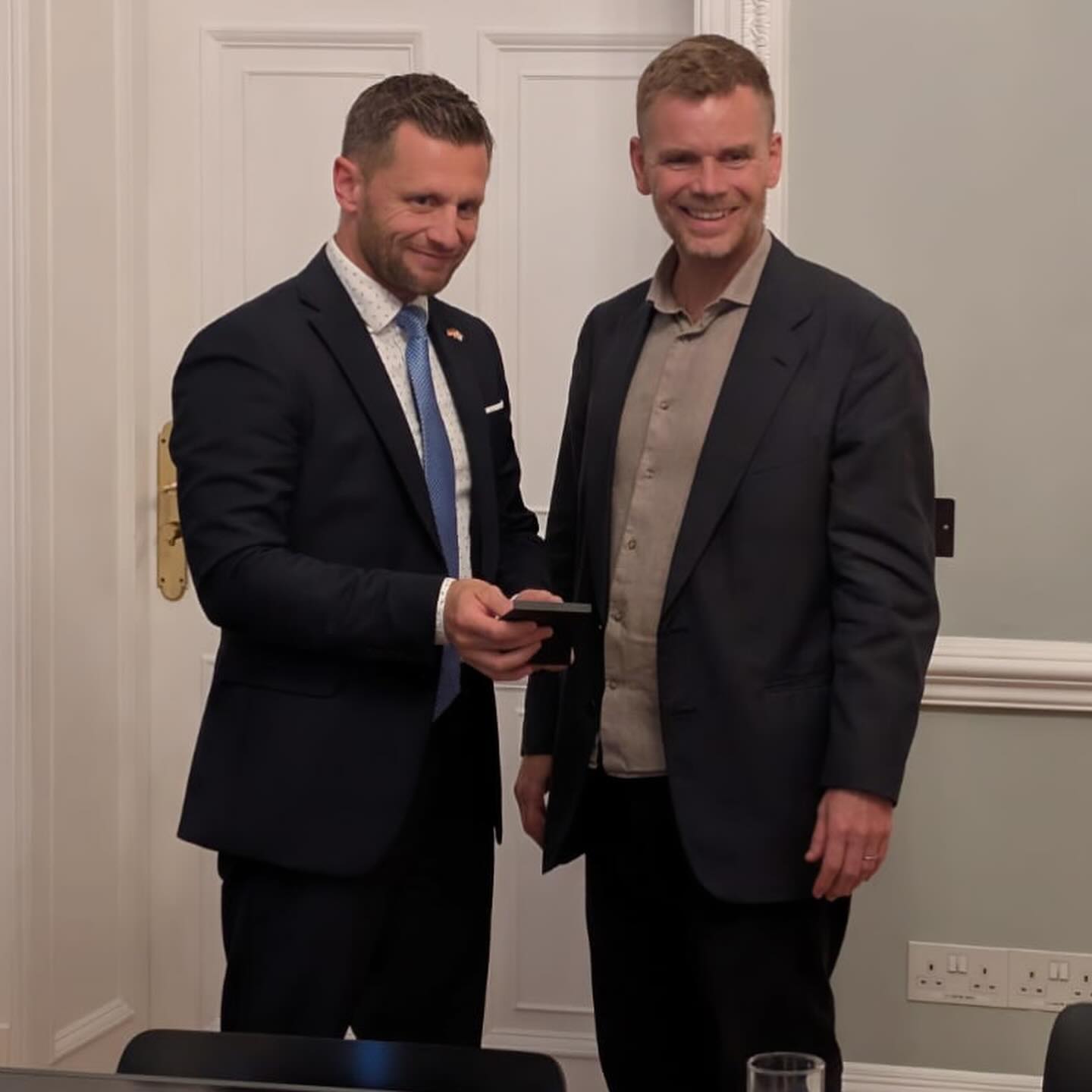 Im Gesprch mit Dr. Moore vom King's-College London